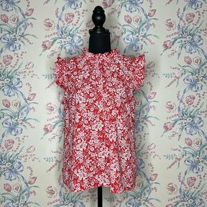 W5 MEDIUM FLORAL FLOWING BLOUSE